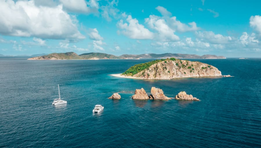 Sailing in the BVI