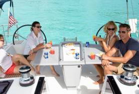 Lunch on Moorings 48.4