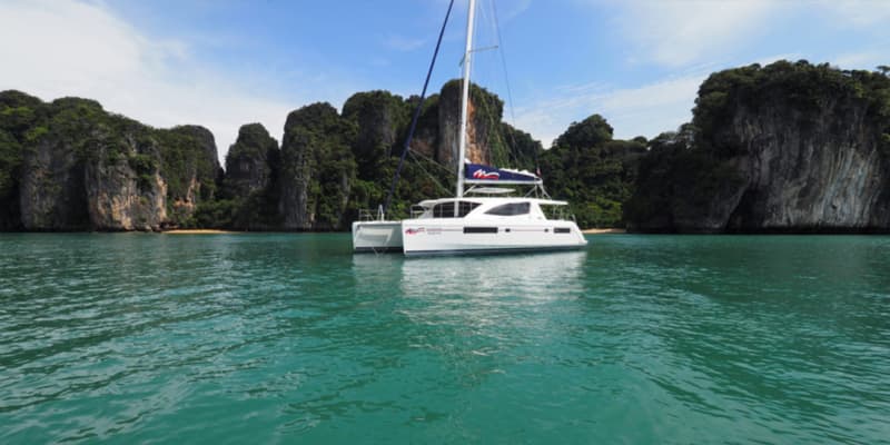 Moorings yacht sailing Khao Phing Kan