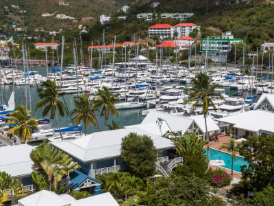 Marina en las Islas Vírgenes